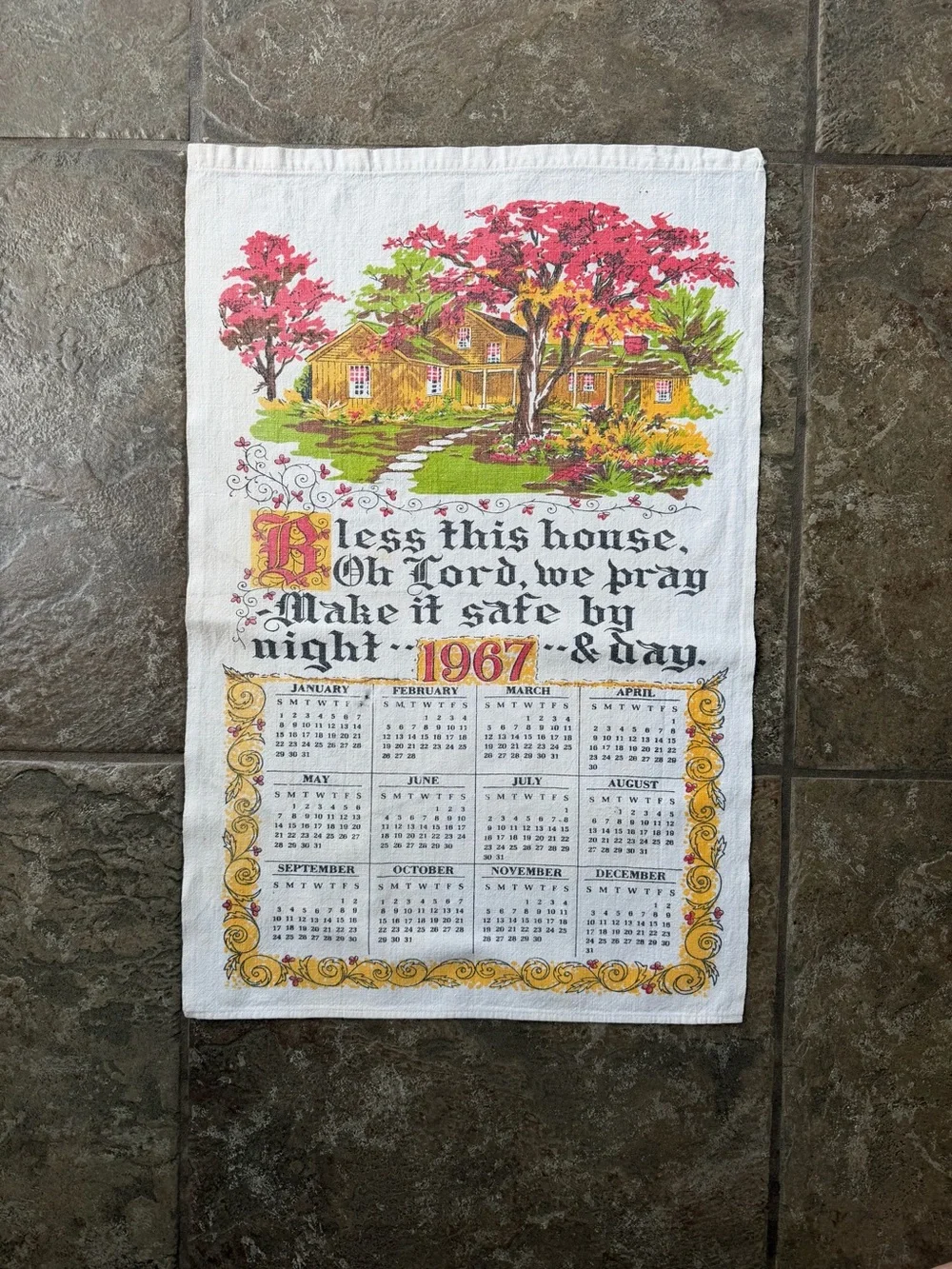 None vintage linen